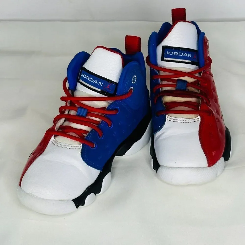 Jordan Unisex Kids Multicolor Jumpman Team 2 Athletic Running Shoes Size US 11C - Picture 5 of 10